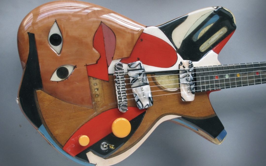 Picasso Inspired Guitar